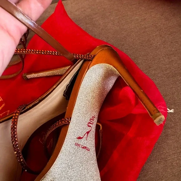 Heels Rene Caovilla in good condition - Picture 6 of 7